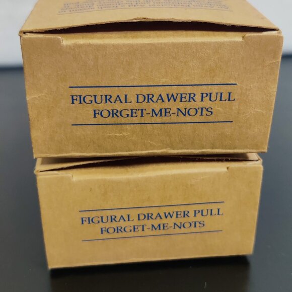 1999 Avon Gift Collection "Forget Me Knots" Drawer Pulls 2 count - Picture 5 of 15